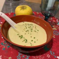 Une photo de Velouté de poireaux