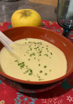 Une photo de Velouté de poireaux