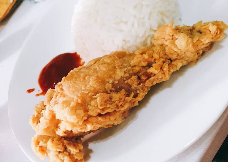 Resep Ayam kriuk (fried chicken) yang Bisa Manjain Lidah