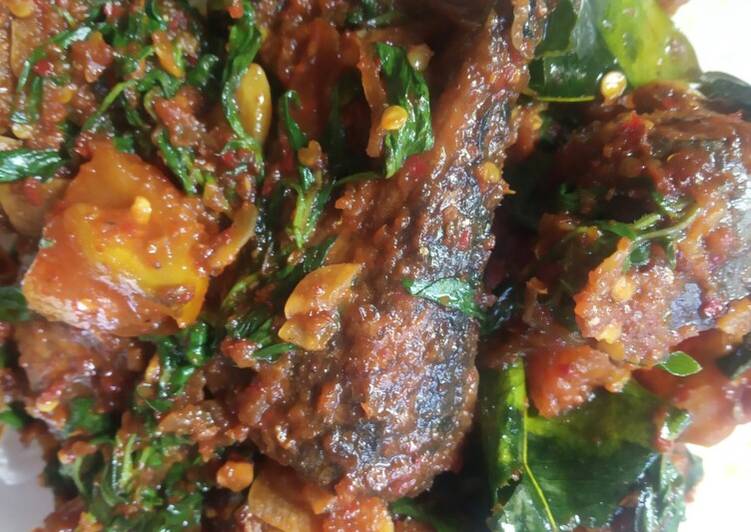 Proses memasak Ikan garo rica kemangi Anti Gagal