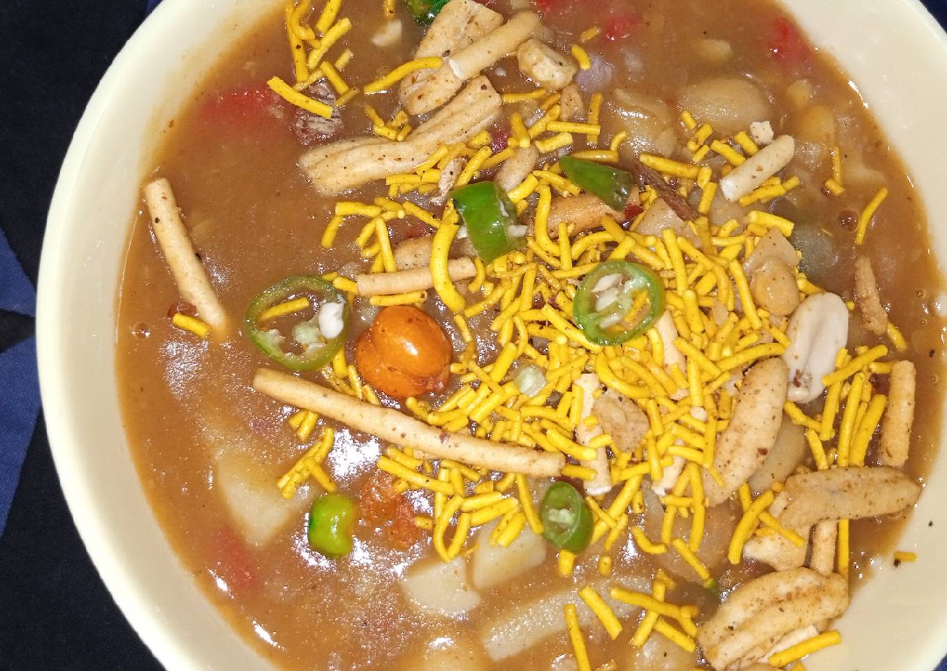 Indian Kathiawari Chaat