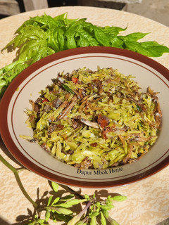 Foto resep Tumis Bunga Pepaya Teri (tidak pahit)