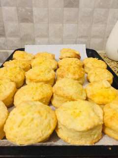 Una foto de Scones de queso