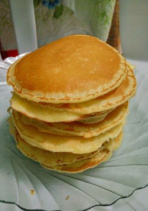 Foto resep Pancake Sederhana Tanpa Baking Powder dan Soda Kue