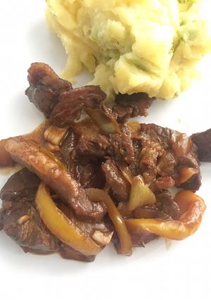 Foto resep Beef teriyaki ala Anak Kost