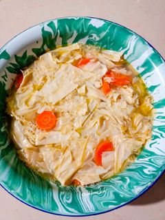 Foto resep Sup Tahu Kering Wortel
