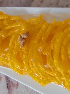صورة لوصفة الزلابيا العراقية بطريقة سهلة ولذيذة 😋😋😋