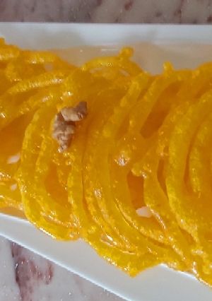 صورة لوصفة الزلابيا العراقية بطريقة سهلة ولذيذة 😋😋😋