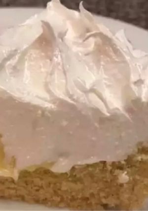 Una foto de Merengue italiano al microondas