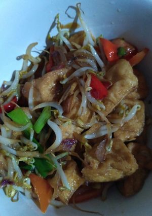 Foto resep Oseng-oseng tahu