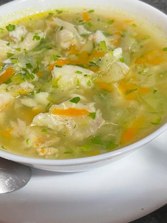 Una foto de Sopa quema grasa para adelgazar s/ receta sana y rápida
