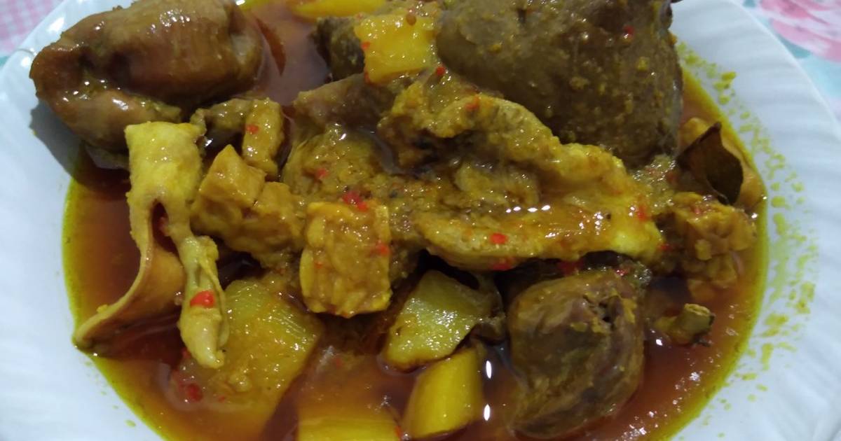 108 resep  rendang  hati ampela enak dan sederhana Cookpad