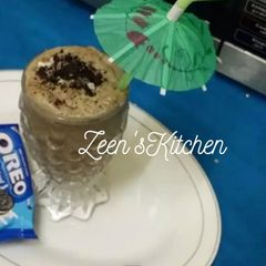 A picture of Oreo Coffee Frappucino.