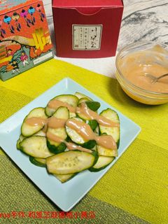 和風芝麻優格小黃瓜 的食譜成品照片