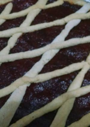 Una foto de Pasta frola de membrillo
