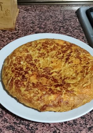Una foto de Tortilla de Boniato