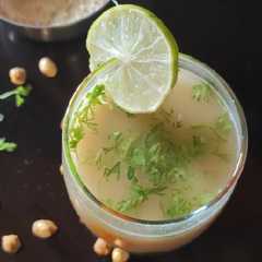 A picture of सत्तु का नमकीन शरबत (sattu ka namkeen sharbat recipe in Hindi).