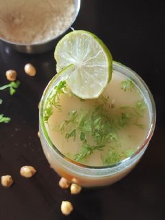 सत्तु का नमकीन शरबत (sattu ka namkeen sharbat recipe in Hindi) रेसिपी मुख्य फोटो