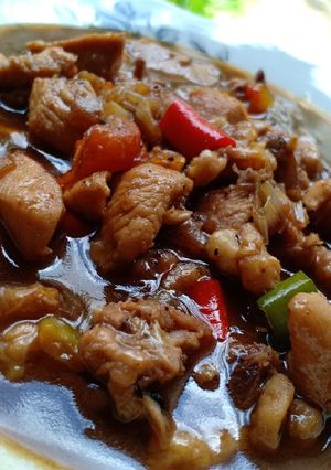 Foto resep Ayam Lada Hitam