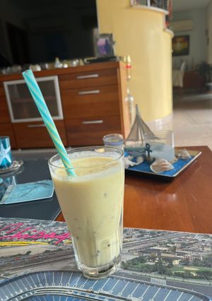 Φωτογραφία της συνταγής Smoothie με φραγκόσυκο και μπανάνα