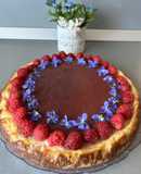 Sült mascarpone sajttorta