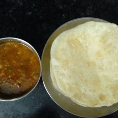 A picture of Chole Bhature.