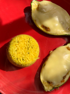 Una foto de Zapallo Italiano relleno