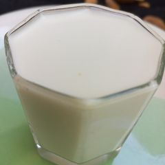 A picture of Homemade Almond Milk.