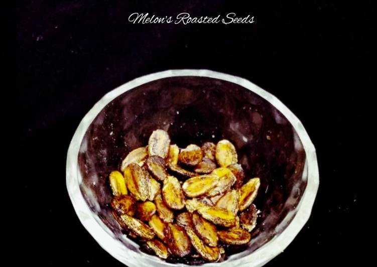 Simple Way to Make Super Quick Homemade Melon Roasted Seeds