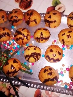 Sütőtökös puszedli szörnyek 👹Halloween-re 🎃👻💀 recept fotója