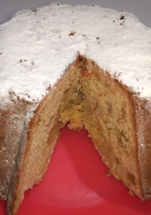 Una foto de Bizcochuelo de manzana en licuadora!!🍎