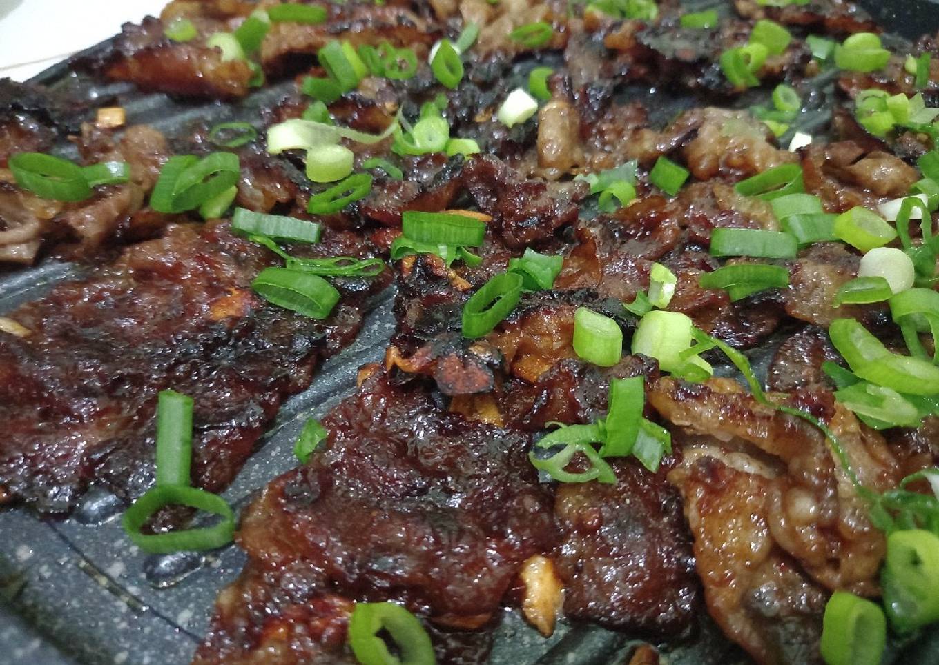36. Daging sapi panggang simple