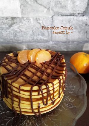 Foto resep Pancake Jeruk #MPASI 1y+