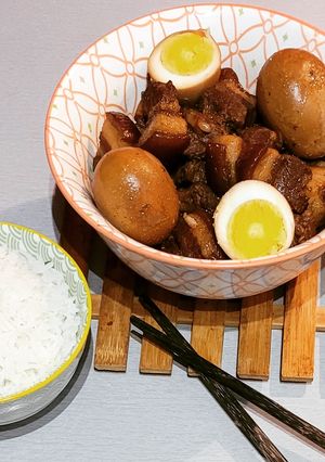 Une photo de Porc caramel à la cambodgienne
