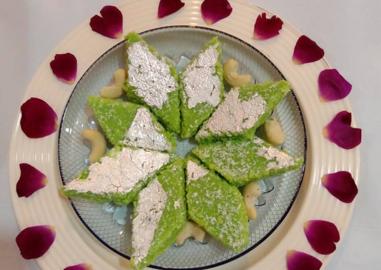 Recipe of Super Quick Homemade Coconut Burfi