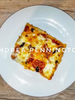 Una foto de Pizza casera