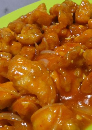 Foto resep Sweet and sour chicken (ayam saos asam manis)