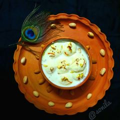 A picture of Rasgulla kheer.