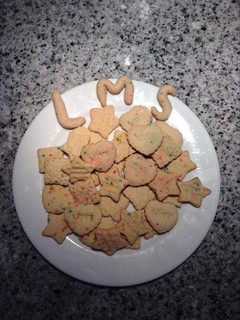 Una foto de Galletas de chispas de colores🍪🎉❤️