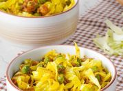A picture of vegetable curry indian