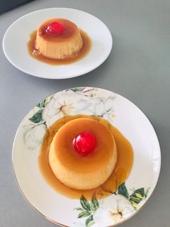 Una foto de Flan en Microondas 5min