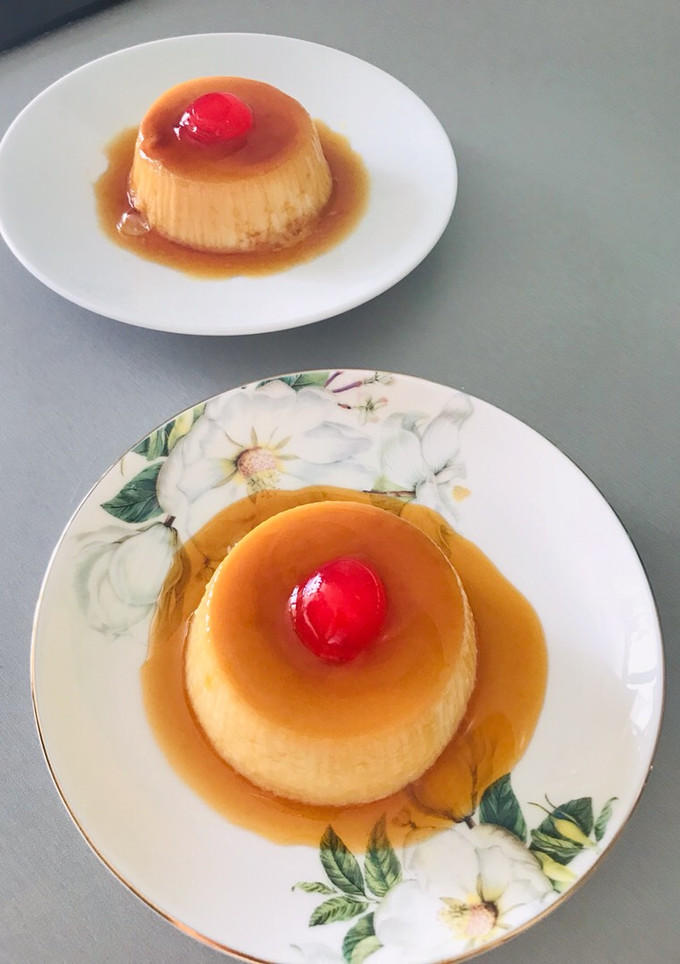 Una foto de Flan en Microondas 5min