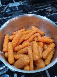 A picture of Sugar Glazed Carrots.