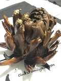 Grilled artichoke/Alcachofa a la brasa