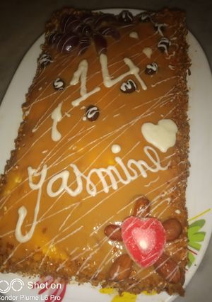 صورة لوصفة كيكة عيد الميلاد