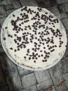 صورة لوصفة كعكة بالشوكولات شيبس