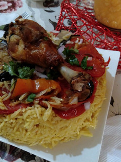 صورة لوصفة مقلوبة أرز 🤗😋