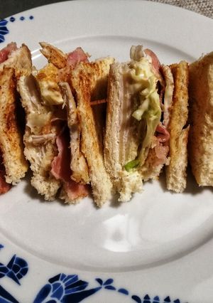 Una foto de Sándwich Club o Club House