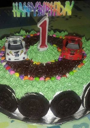Foto resep Brownies Pondan Blackforest Panggang