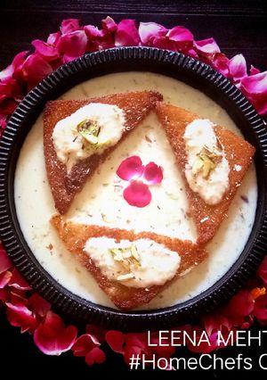A picture of Shahi Tukda.